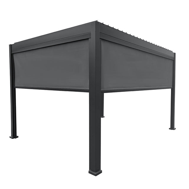 4x3 Aluminium Pergola Grey