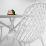 Persia Round 5pc Dining Setting - White