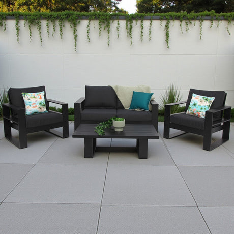 Hayman 211CT Lounge Setting - Black