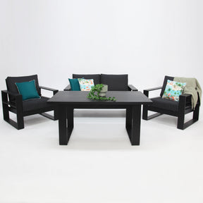 Hayman 211LD Lounge Setting - Black