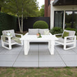 Hayman 211LD Lounge Setting - White
