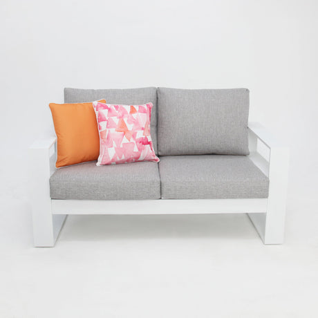 Hayman 2 Seater Lounge - White