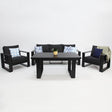 Hayman 311LD Lounge Setting - Black