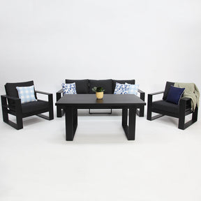 Hayman 311LD Lounge Setting - Black