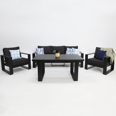 Hayman 311LD Lounge Setting - Black