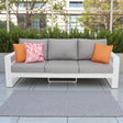 Hayman 3 Seater Lounge - White