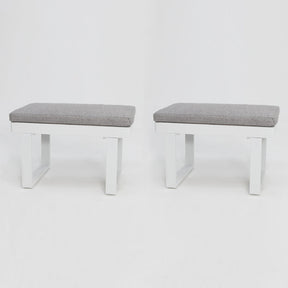 Hayman Footstool Set of 2 - White
