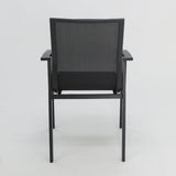 Queensville 11pc Deluxe Dining Setting - Gunmetal