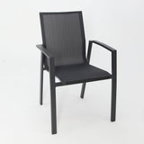 Queensville 11pc Deluxe Dining Setting - Gunmetal