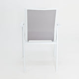 Queensville 11pc Deluxe Dining Setting - White