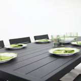 Ravenne Dallas 9pc Dining Setting - Black