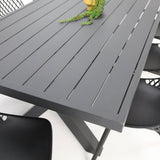Ravenne Persia 9pc Dining Setting - Black