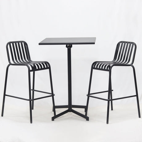Regent 3pc Bar Setting - Black