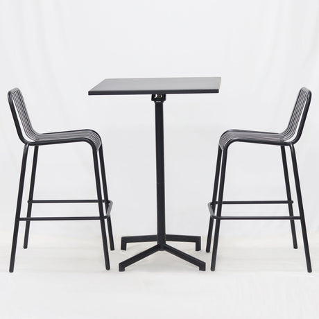 Regent 3pc Bar Setting - Black