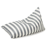 Relax Sack Beanbag - Grey and White Stripe