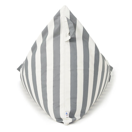 Relax Sack Beanbag - Grey and White Stripe