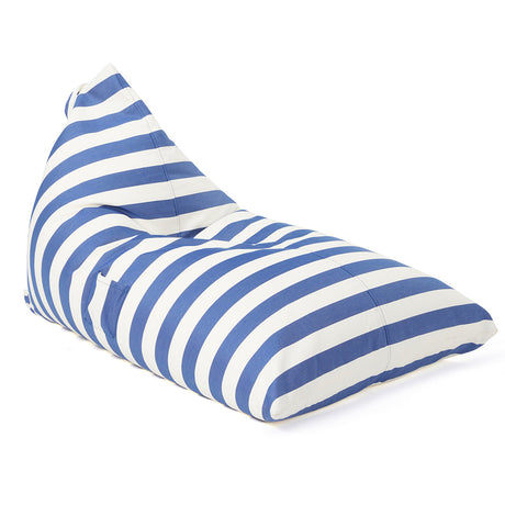 Relax Sack Beanbag - Navy and White Stripe