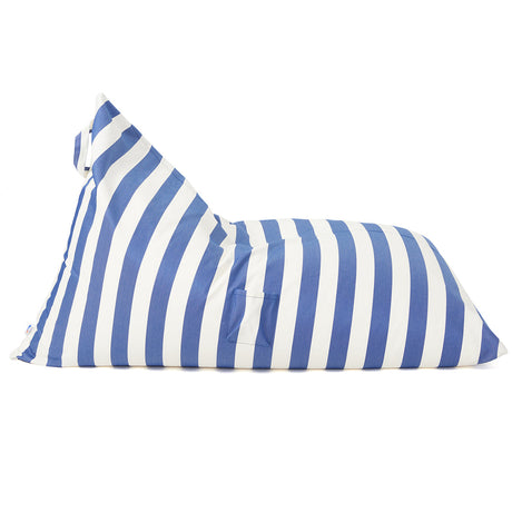 Relax Sack Beanbag - Navy and White Stripe