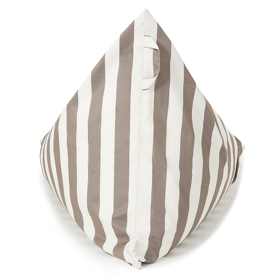 Relax Sack Beanbag - Taupe and White Stripe