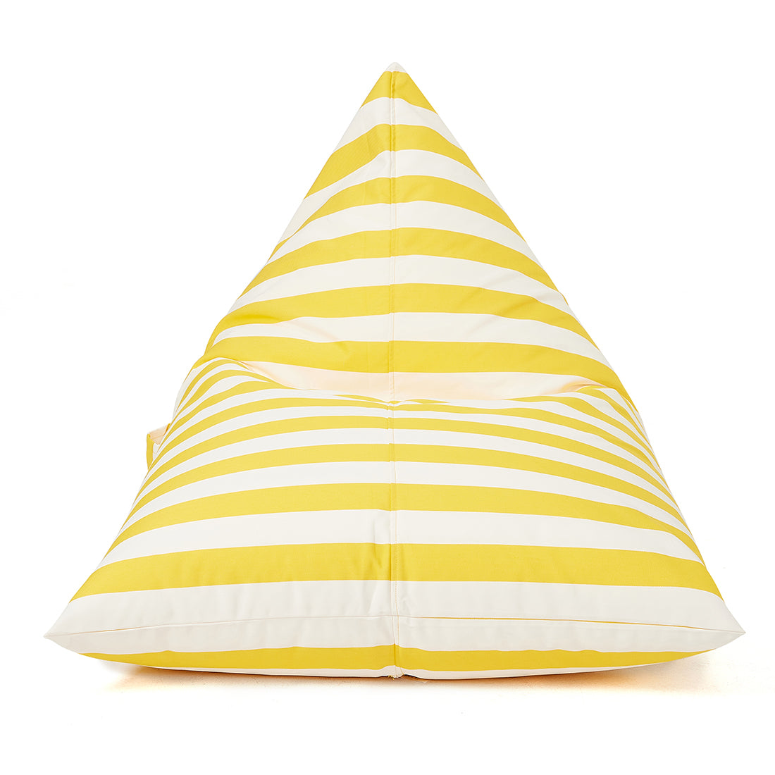 Relax Sack Beanbag - Yellow and White Stripe