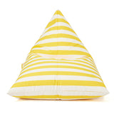 Relax Sack Beanbag - Yellow and White Stripe