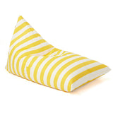 Relax Sack Beanbag - Yellow and White Stripe