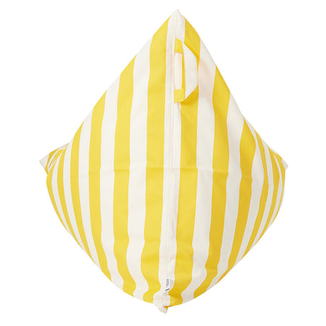 Relax Sack Beanbag - Yellow and White Stripe