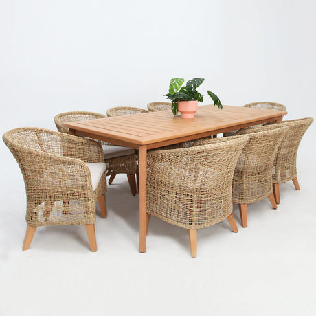 Ruebee 9pc Dining Setting