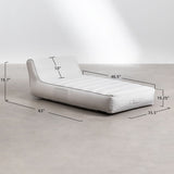 Billy Fresh Inflatable Lounger - Beige