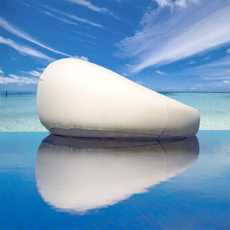 Billy Fresh Inflatable Round Day Bed - Beige