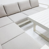 Sallsey Corner Lounge Setting - Cream