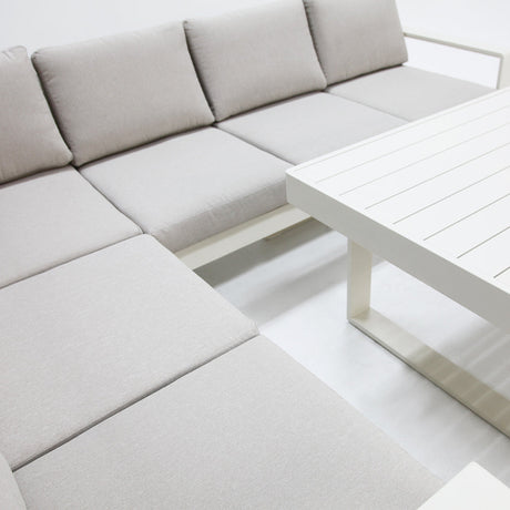Sallsey Corner Lounge Setting - Cream