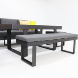 Sallsey Corner Lounge Setting - Storm
