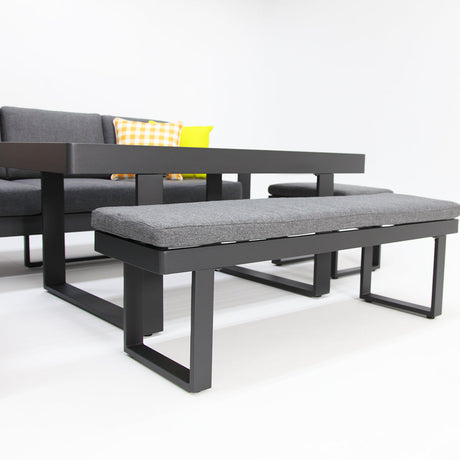 Sallsey Corner Lounge Setting - Storm