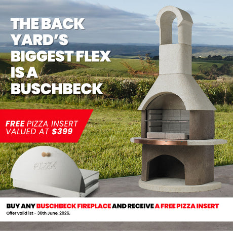 Buschbeck St. Moritz Fireplace and Pizza Oven