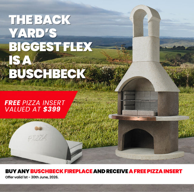 Buschbeck St. Moritz Fireplace and Pizza Oven