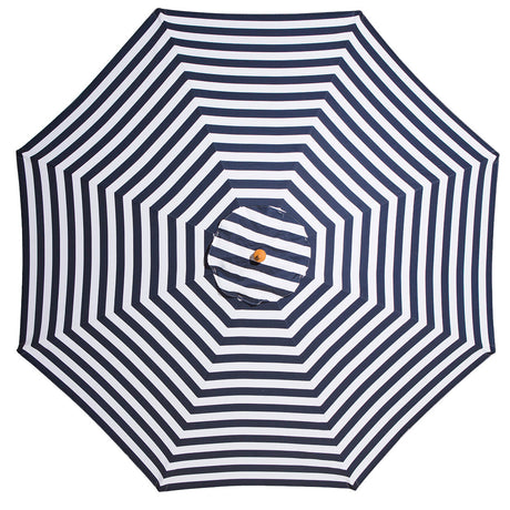 Billy Fresh 3m Bamboo St Tropez Umbrella - Navy