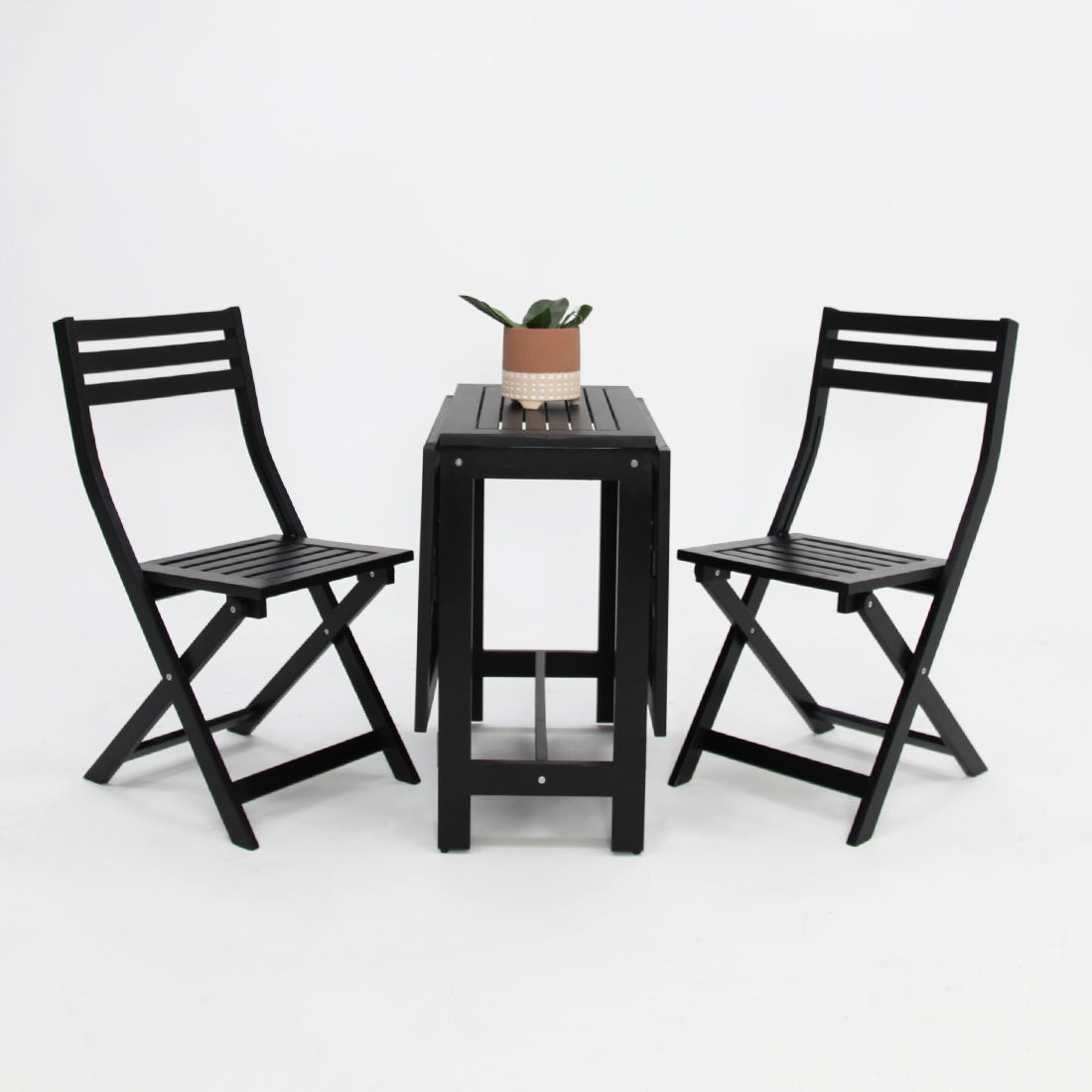 Tea 3pc Balcony Setting - Black