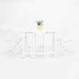 Tea 3pc Setting - White