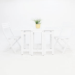 Tea 3pc Setting - White