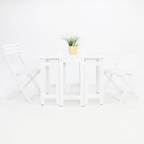 Tea 3pc Setting - White
