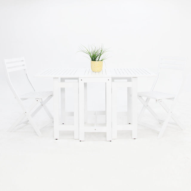Tea 3pc Setting - White