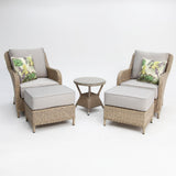 Tortuga 5pc Relax Lounge Setting - Driftwood