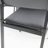 Tyler 11pc Extension Dining Setting - Anthracite