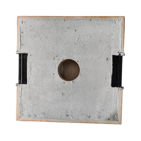Umbrella Base 25kg Deluxe Aluminium - Timber Look
