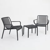 Voyage 3pc Balcony Setting - Gunmetal