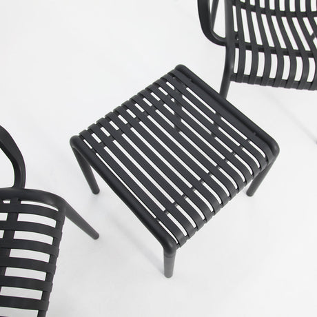 Voyage 3pc Balcony Setting - Gunmetal