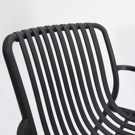 Voyage 4pc Balcony Setting - Gunmetal