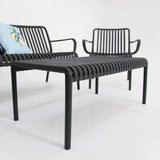 Voyage 4pc Balcony Setting - Gunmetal