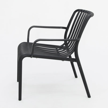 Voyage 3pc Balcony Setting - Gunmetal